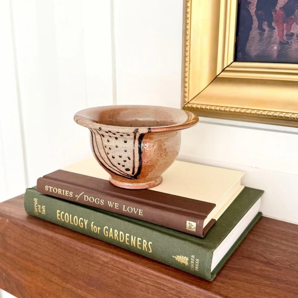 Signed hand thrown